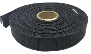 2" Black Aramid Fiber Webbing - Price is Per Foot | W2KEV