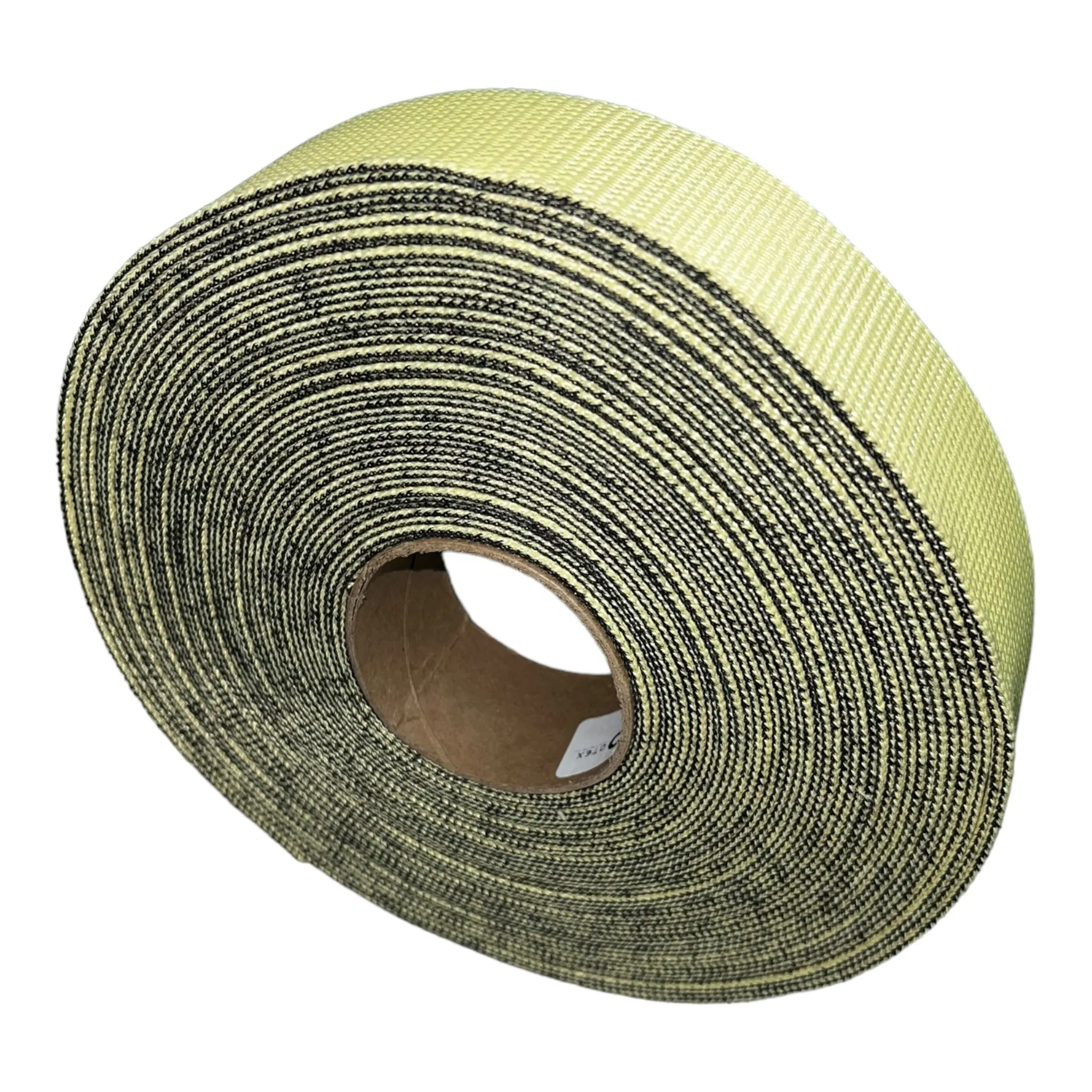 2" Natural (Yellow) Aramid Fiber Webbing - Price is Per Foot | W2KEVN