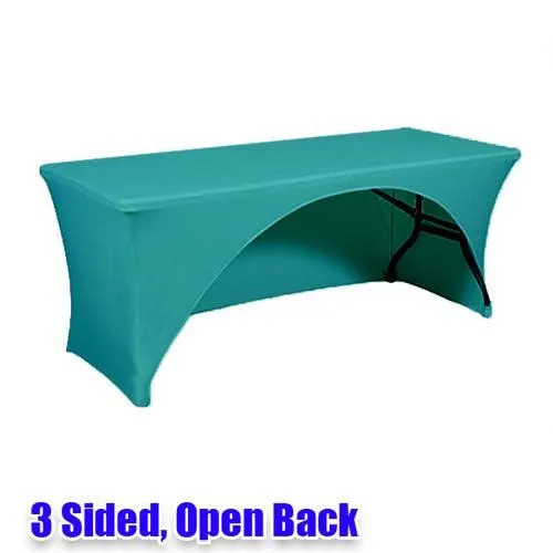 5' Custom Printed Spandex Fitted Table Cover - All Over Print