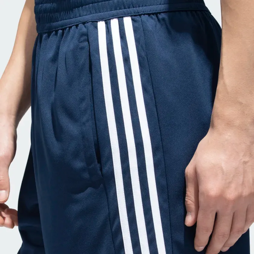 Adidas Men Polyester Striped Training Shorts