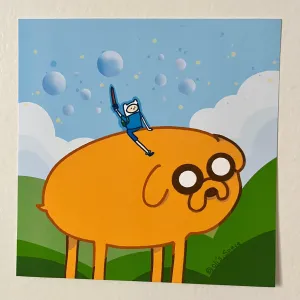 Adventure time print