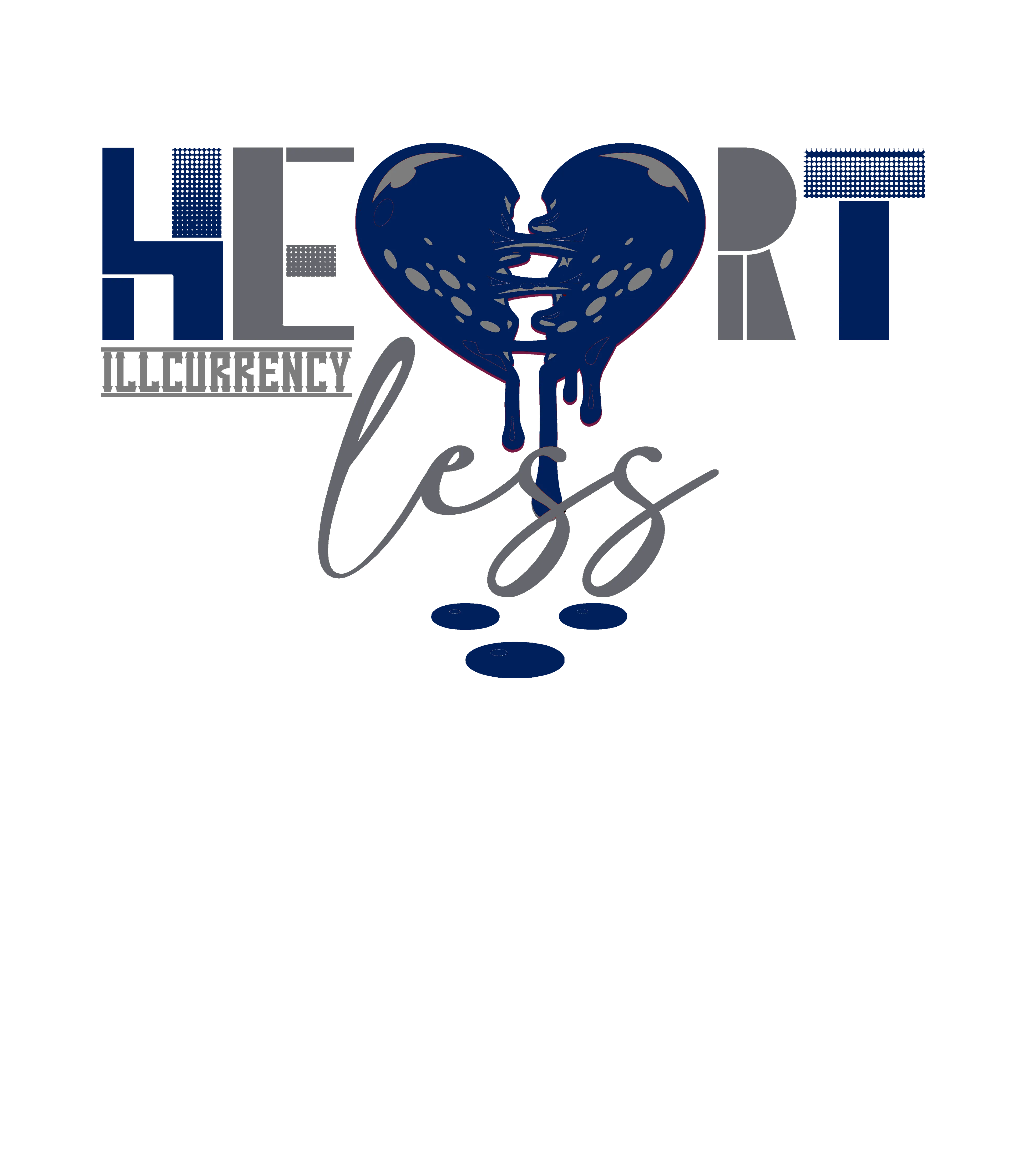 Air Jordan 4 “Midnight Navy” White T-Shirt (Heartless)