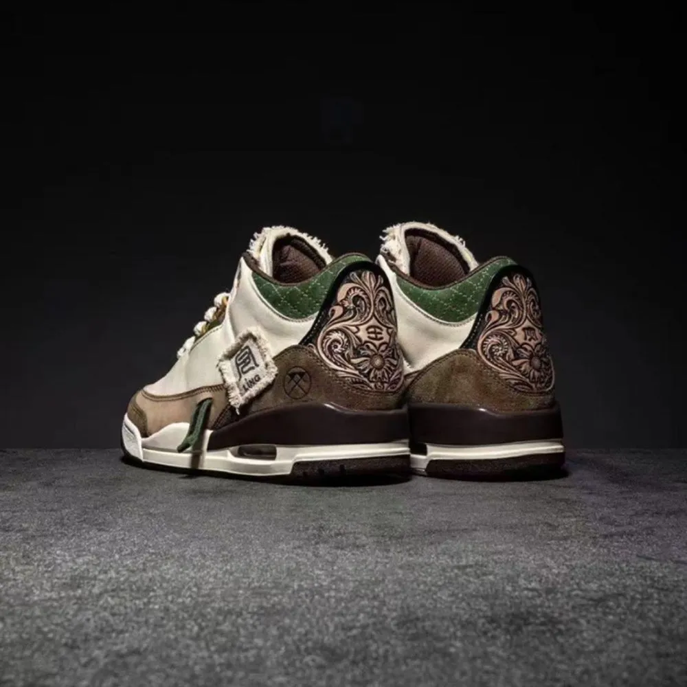 Air Jordan shoes first copy RETRO 3 Tiger