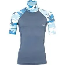 Alder Cruz Junior Rash Vest Camo