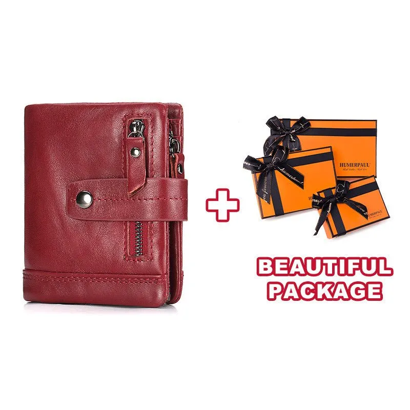 Antimagnetic Multicolor European And American Men's Wallet