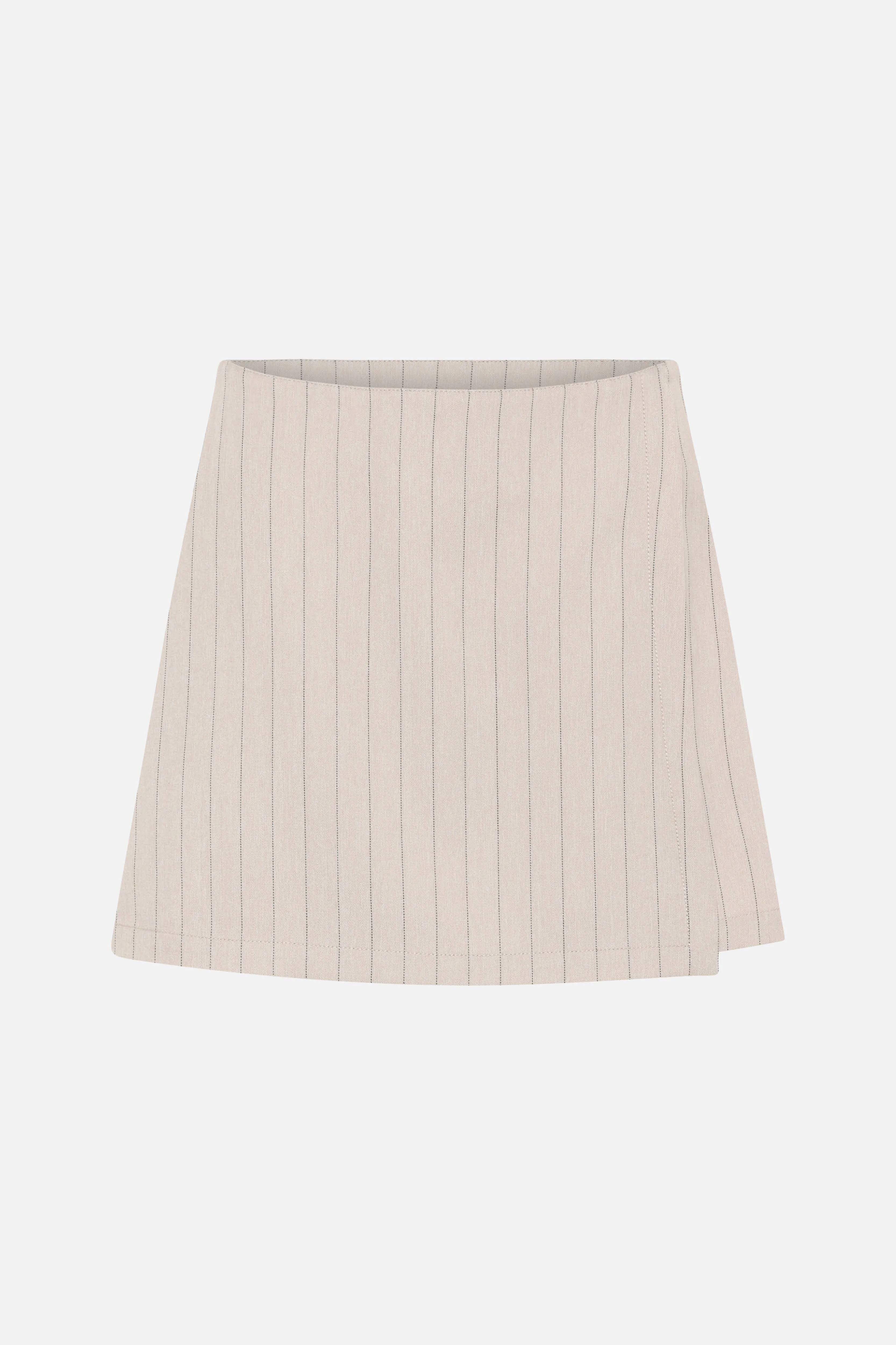 ApricotBBErica nederdel-shorts - Light Grey stripes