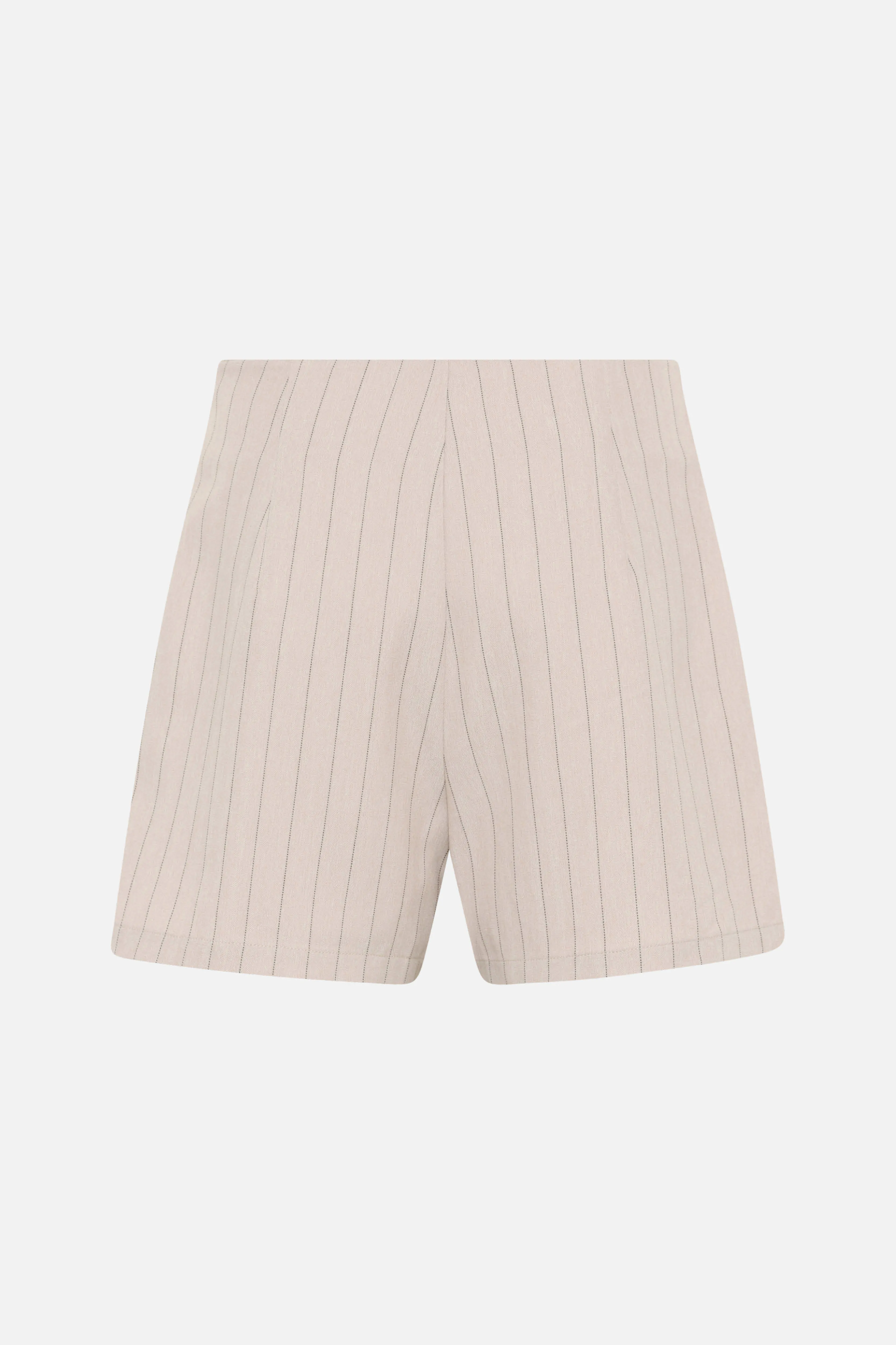 ApricotBBErica nederdel-shorts - Light Grey stripes