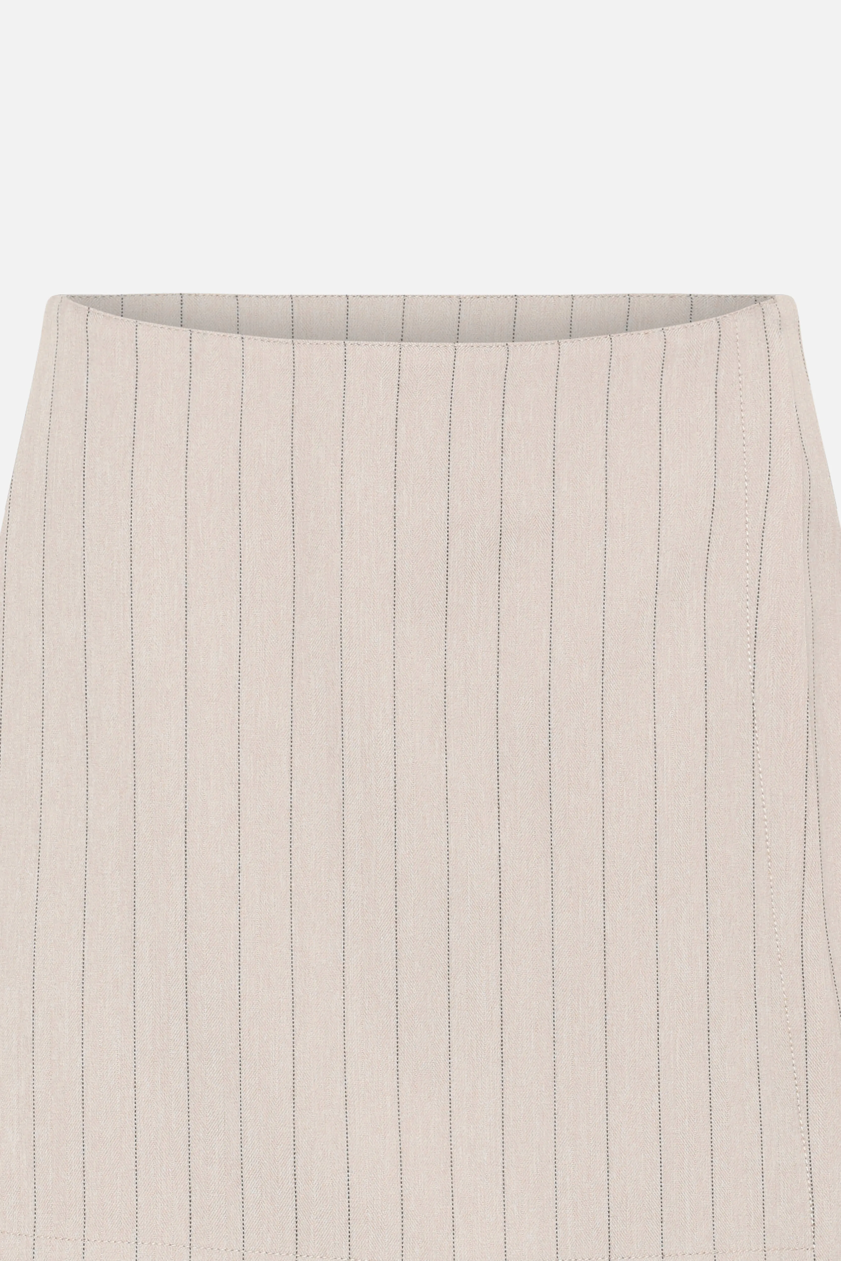 ApricotBBErica nederdel-shorts - Light Grey stripes