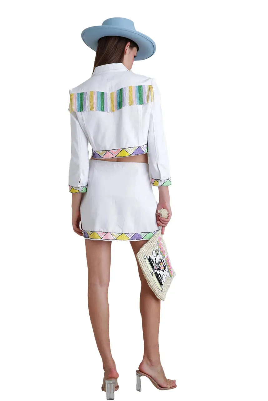 Arizona Twill Mini Skirt
