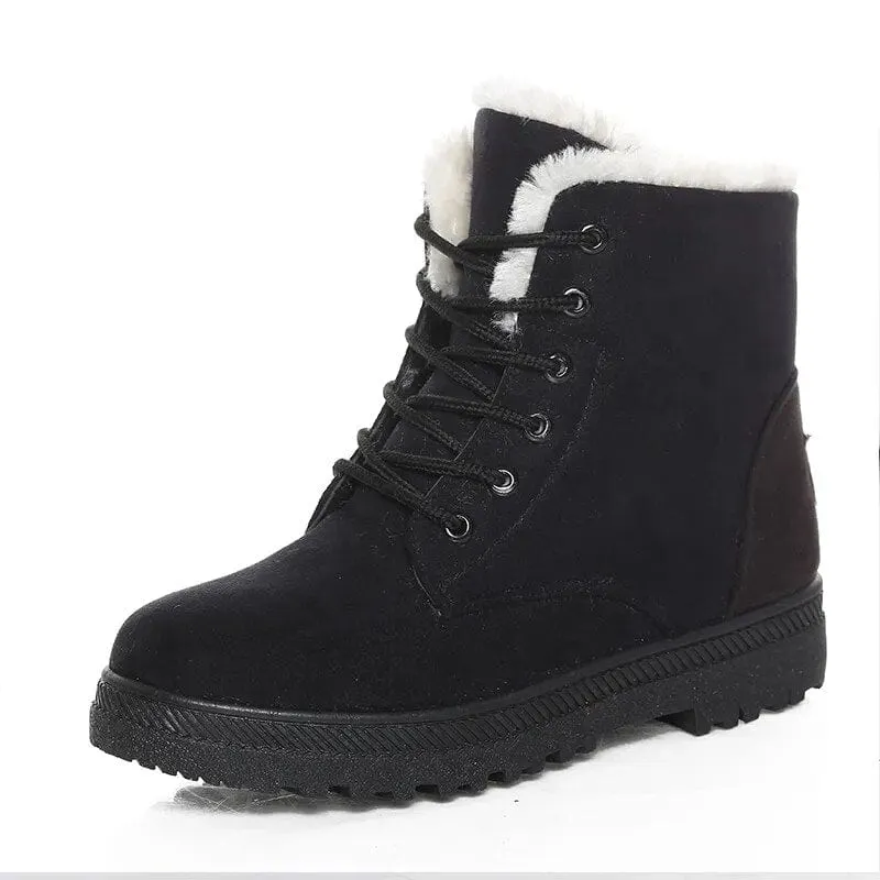 Ava Fur Ankle Boots