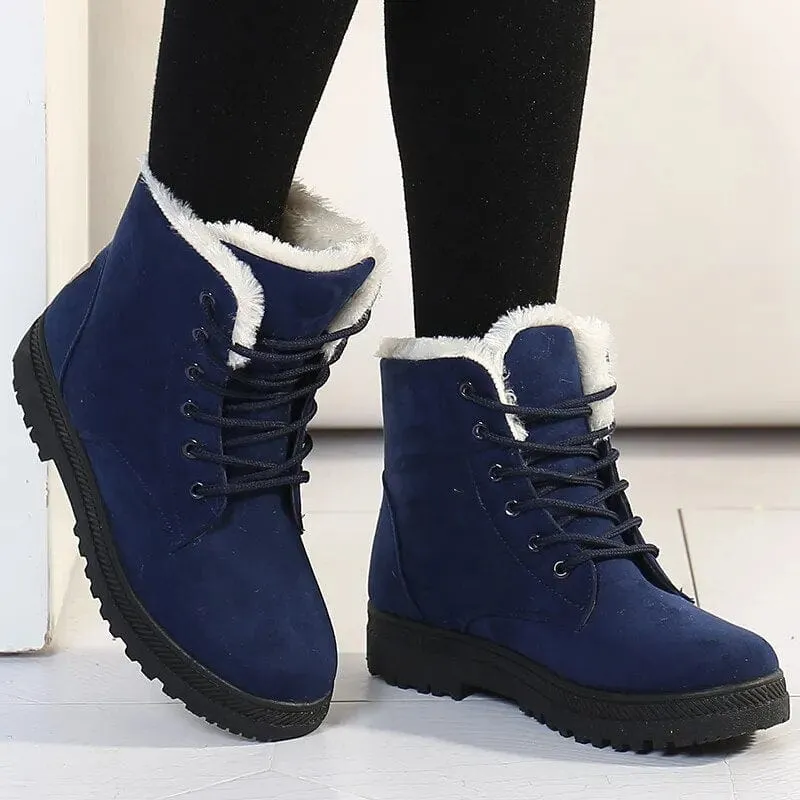 Ava Fur Ankle Boots