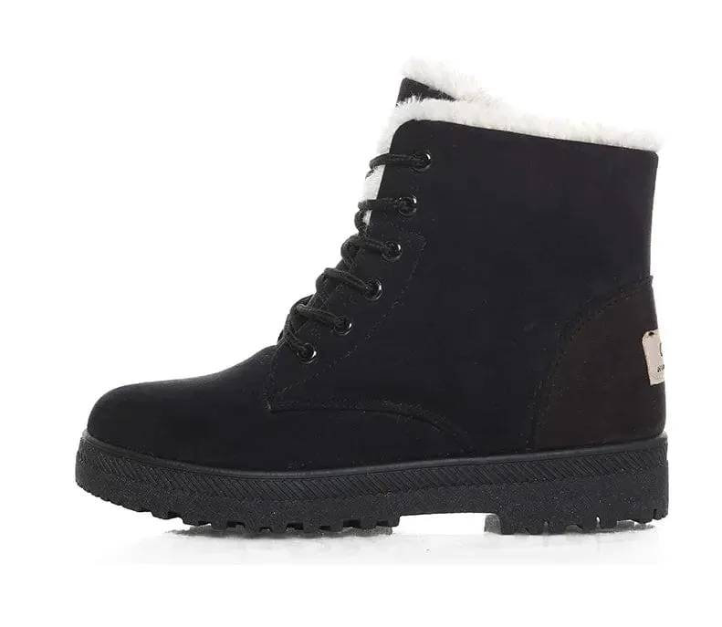 Ava Fur Ankle Boots