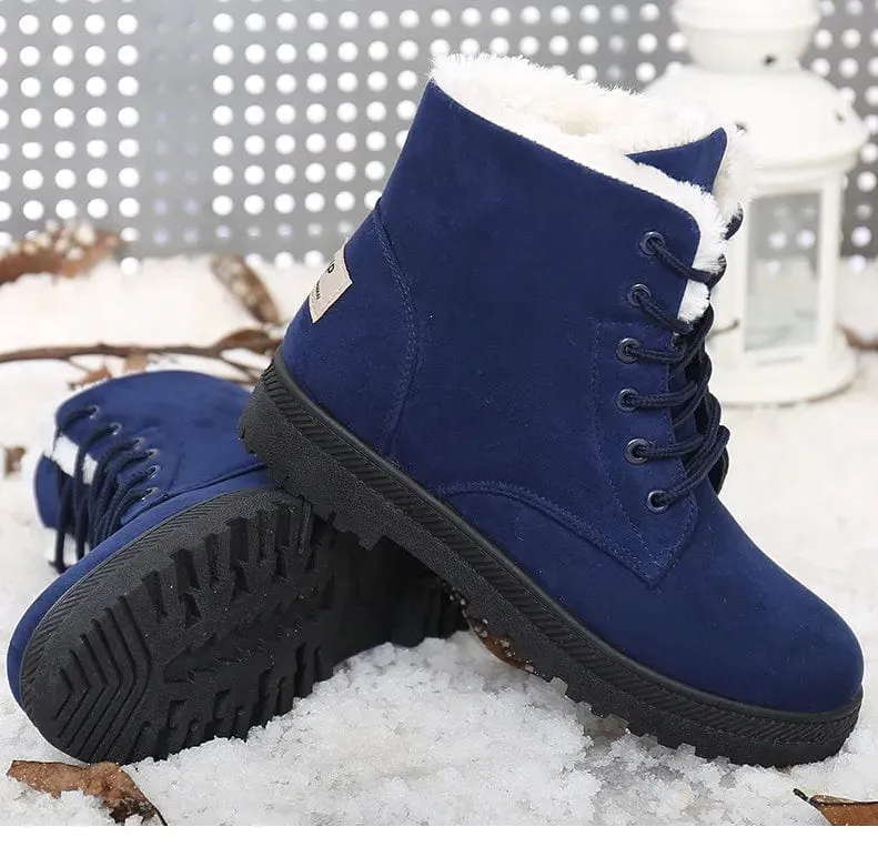 Ava Fur Ankle Boots