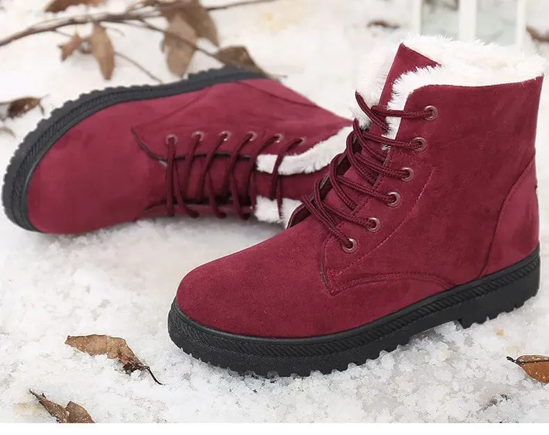 Ava Fur Ankle Boots