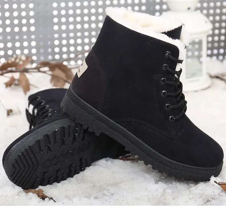 Ava Fur Ankle Boots