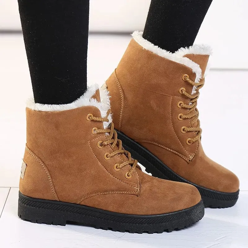 Ava Fur Ankle Boots
