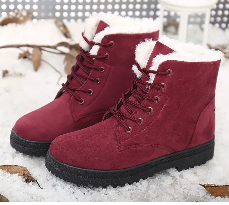Ava Fur Ankle Boots