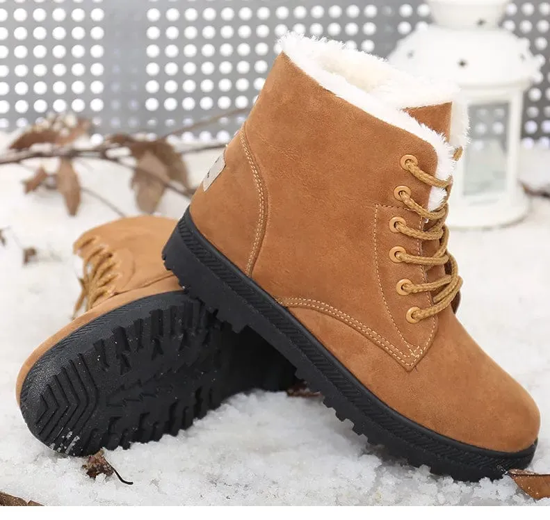 Ava Fur Ankle Boots