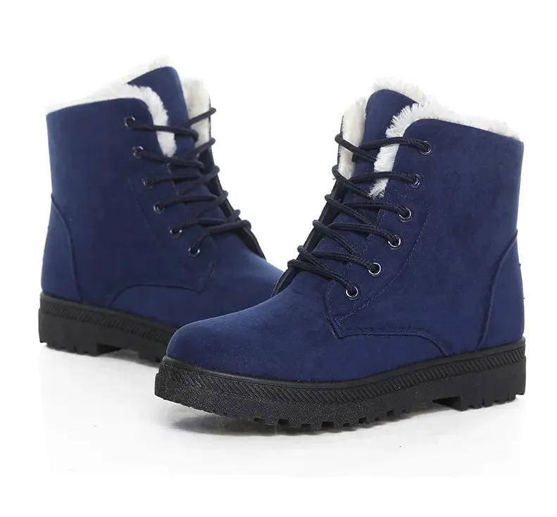 Ava Fur Ankle Boots