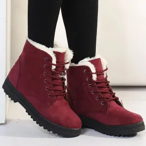 Ava Fur Ankle Boots