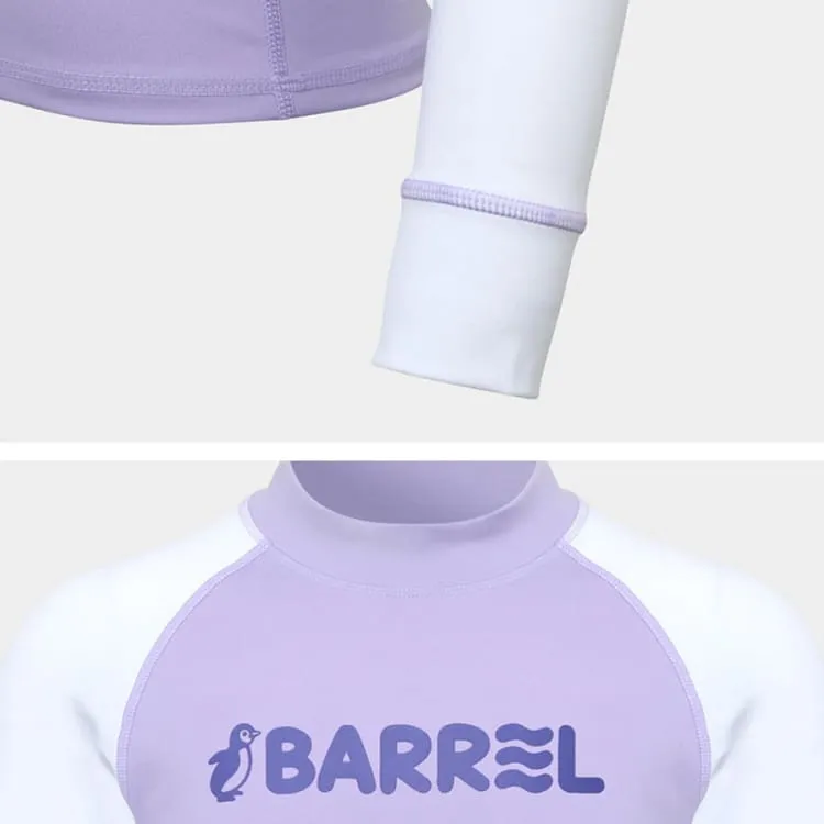 Barrel Kids Essential Rash Guard-LAVENDER