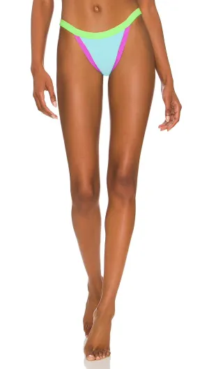 Beach Riot Becca Bikini Bottom Cool Fluorescents