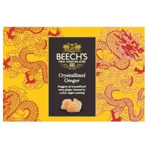 Beechs Crystalised Ginger 150g Gift Box - 6 Count