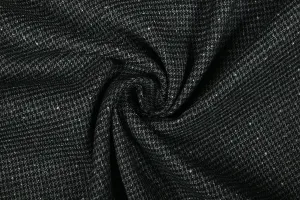 Black & Gray Plain Printed Yarn Dyed Spun Twill Rayon Fabric