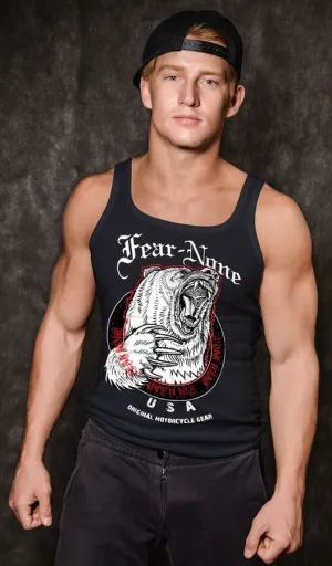 Black King Bear Muscle Shirt