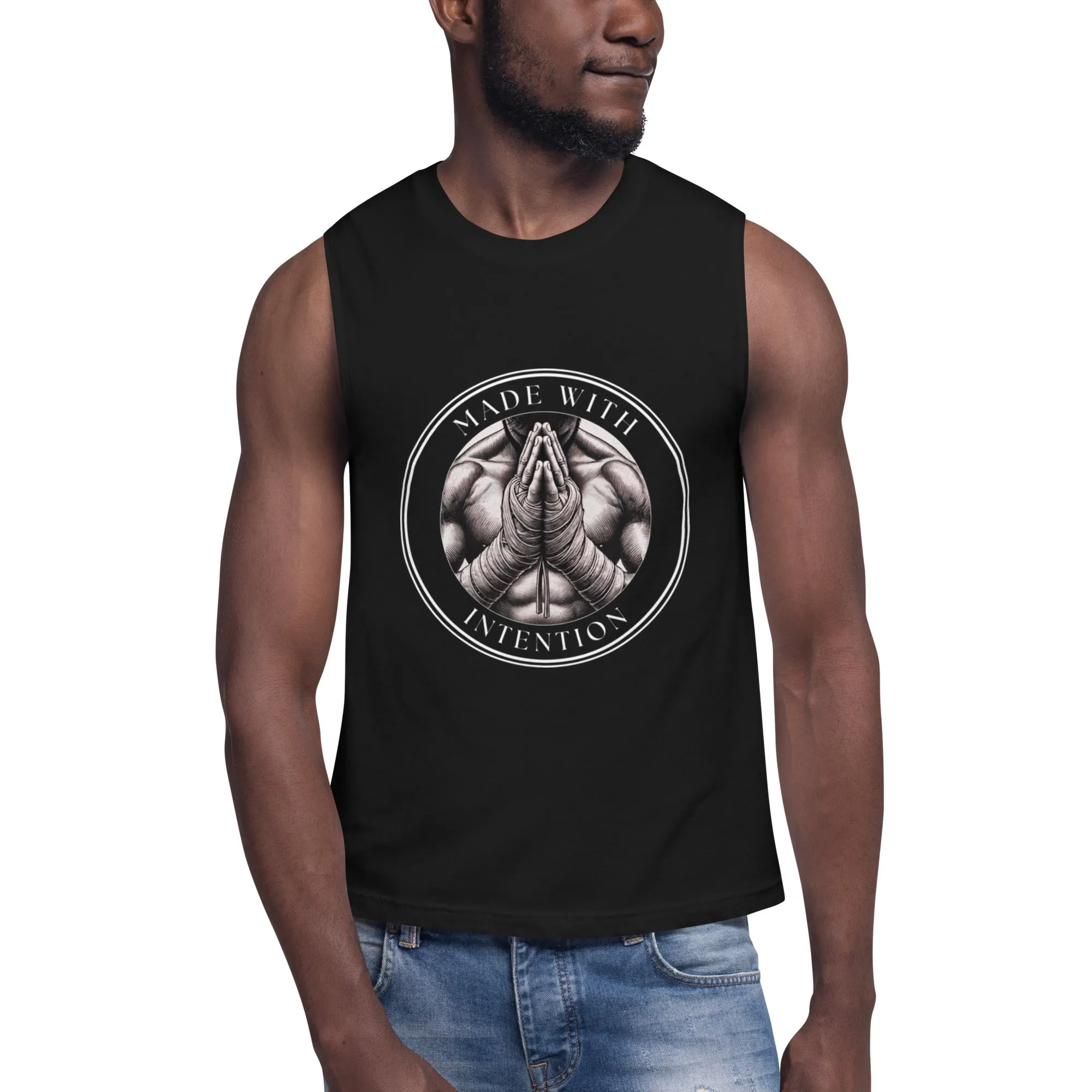 Boxer's Prayer, His, Muscle Shirt