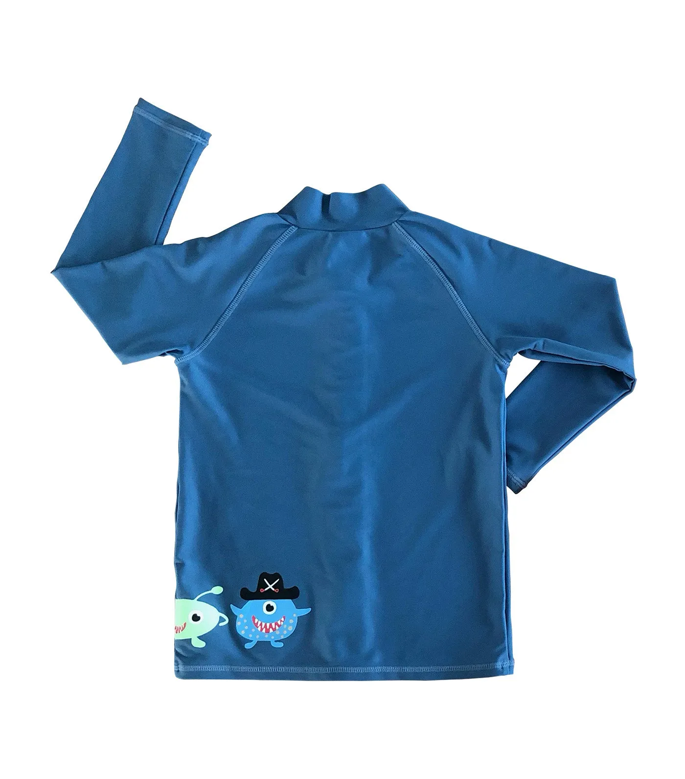Boys Long Sleeve Rash Top - Submarine