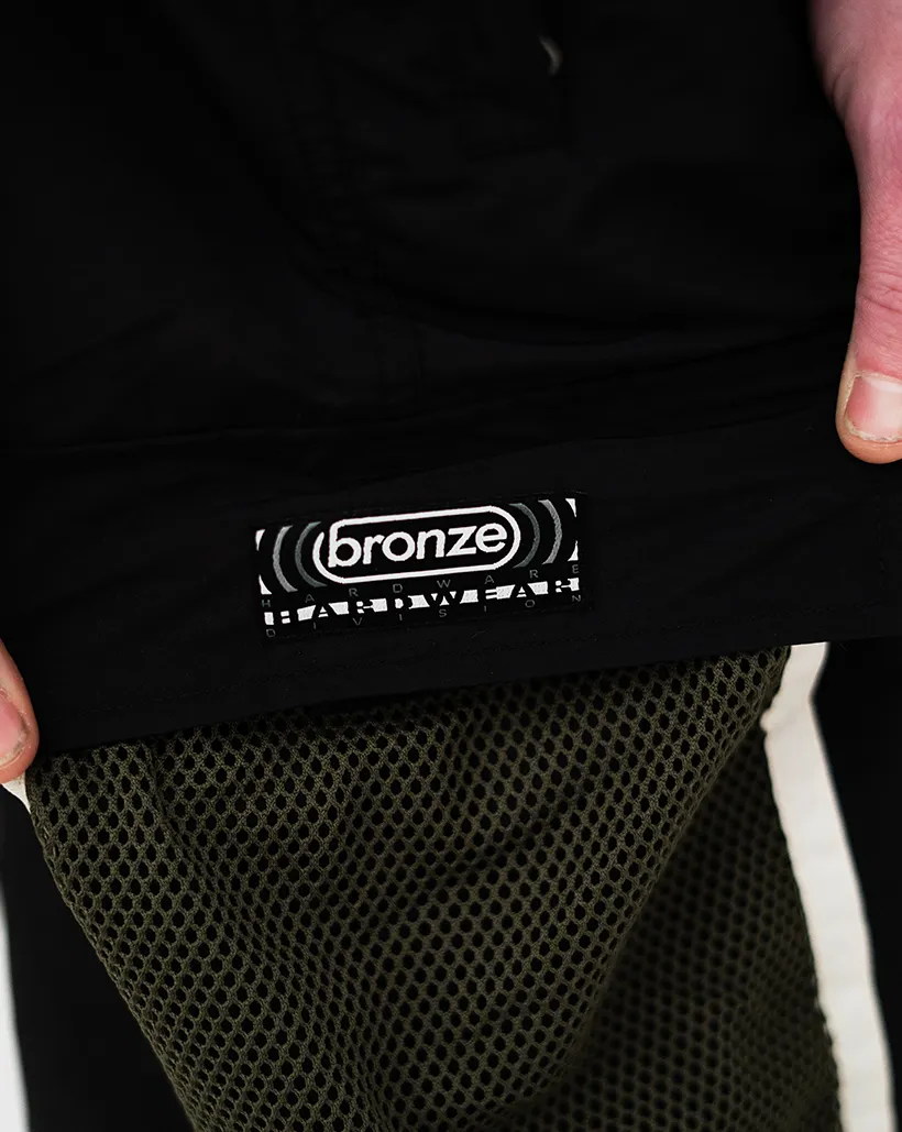 Bronze 56k Mesh Cargo Shorts - Black