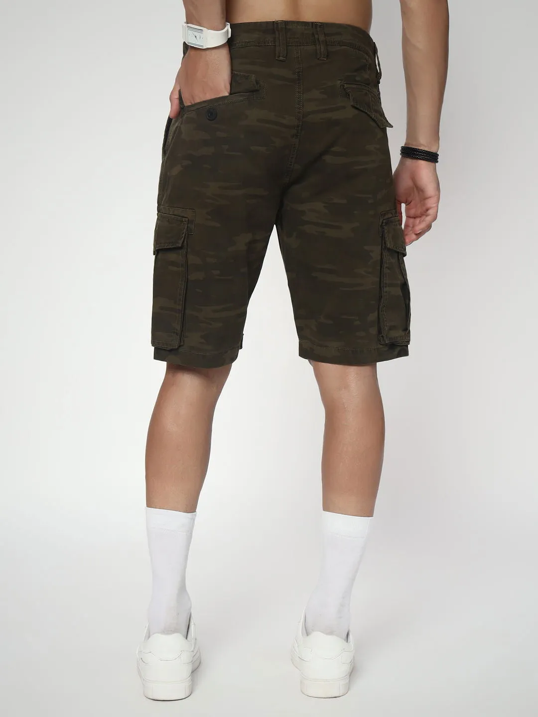 Camouflage shorts(Look two)