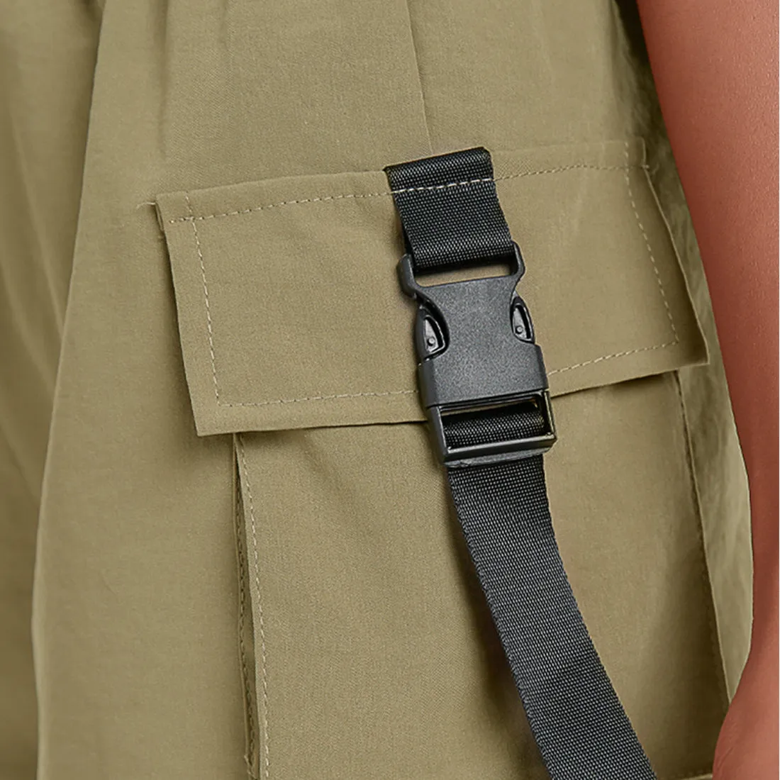 Cargo High Waisted Shorts