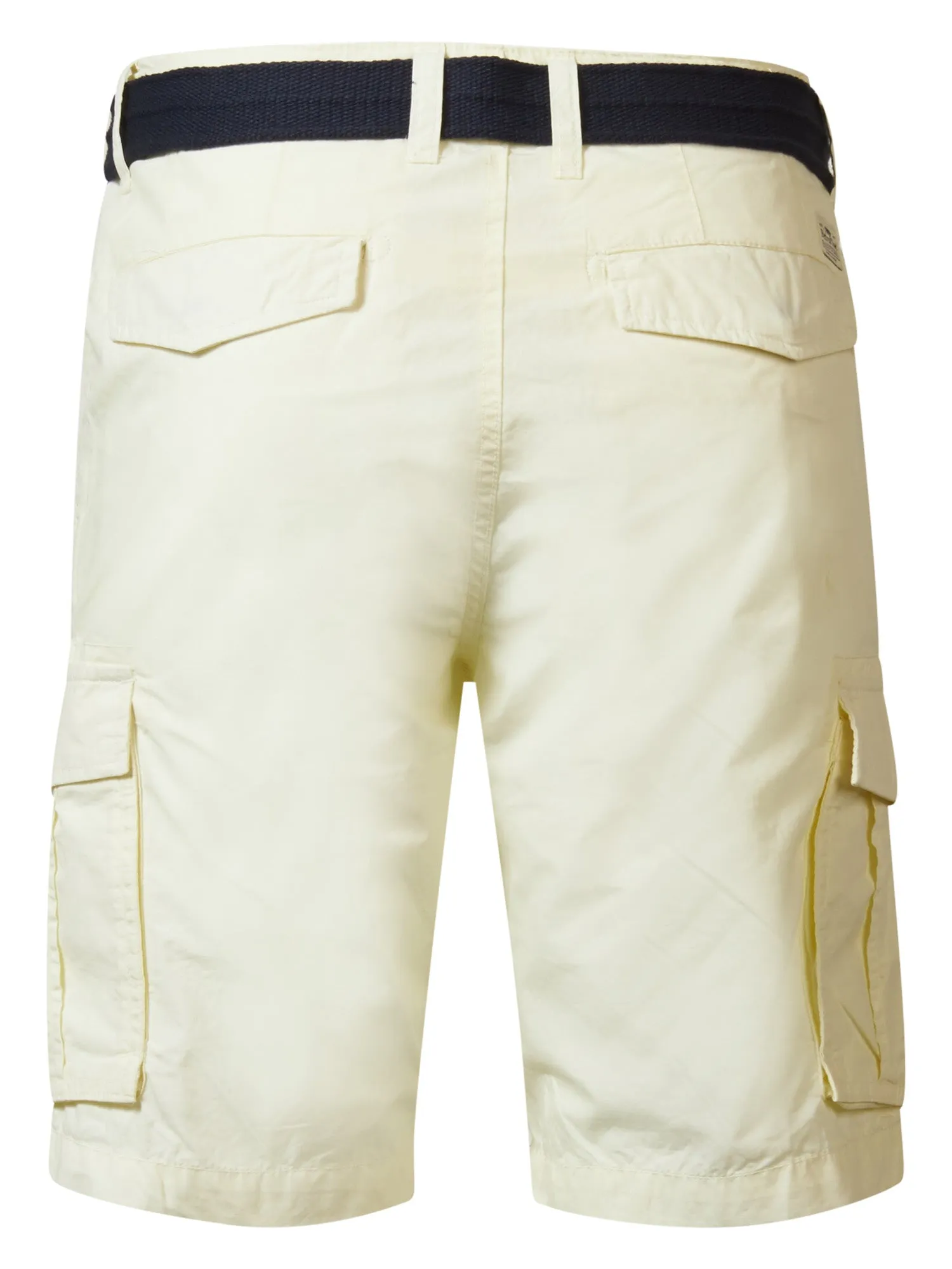 Cargo Shorts with Belt Poplin