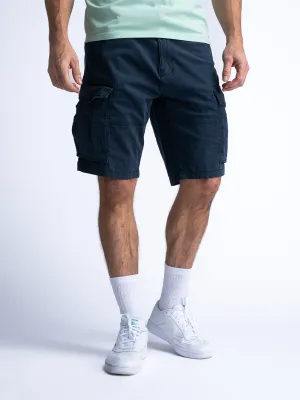 Cargo Shorts with Belt Poplin