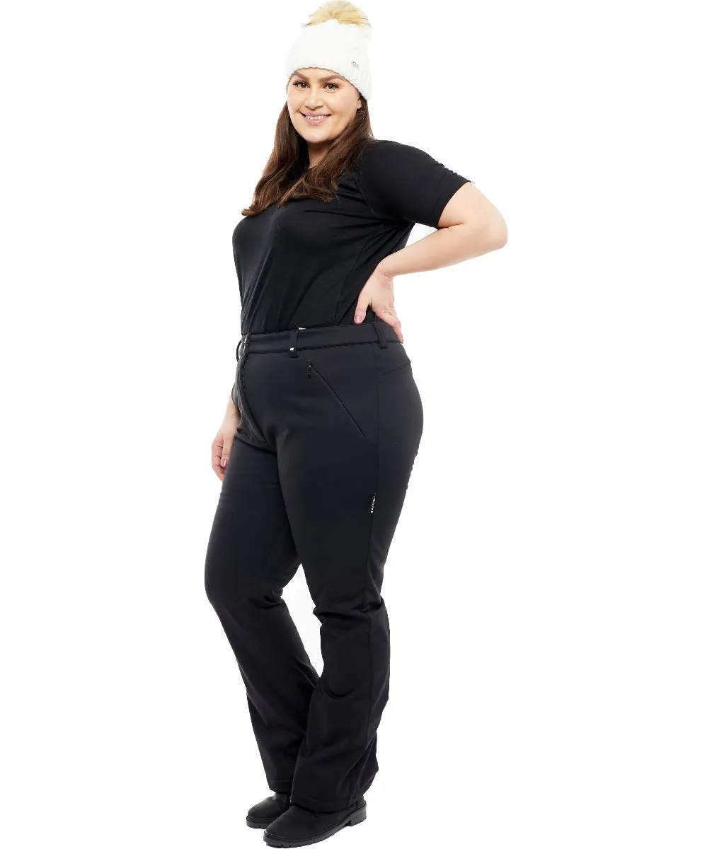 Cartel Vienna Softshell Stretch Womens Plus Size Outdoor Pant Sizes 20-30