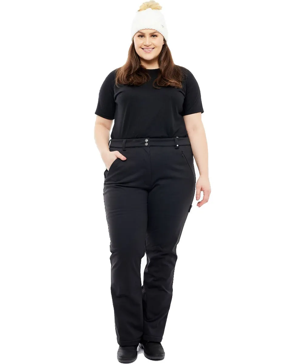 Cartel Vienna Softshell Stretch Womens Plus Size Outdoor Pant Sizes 20-30