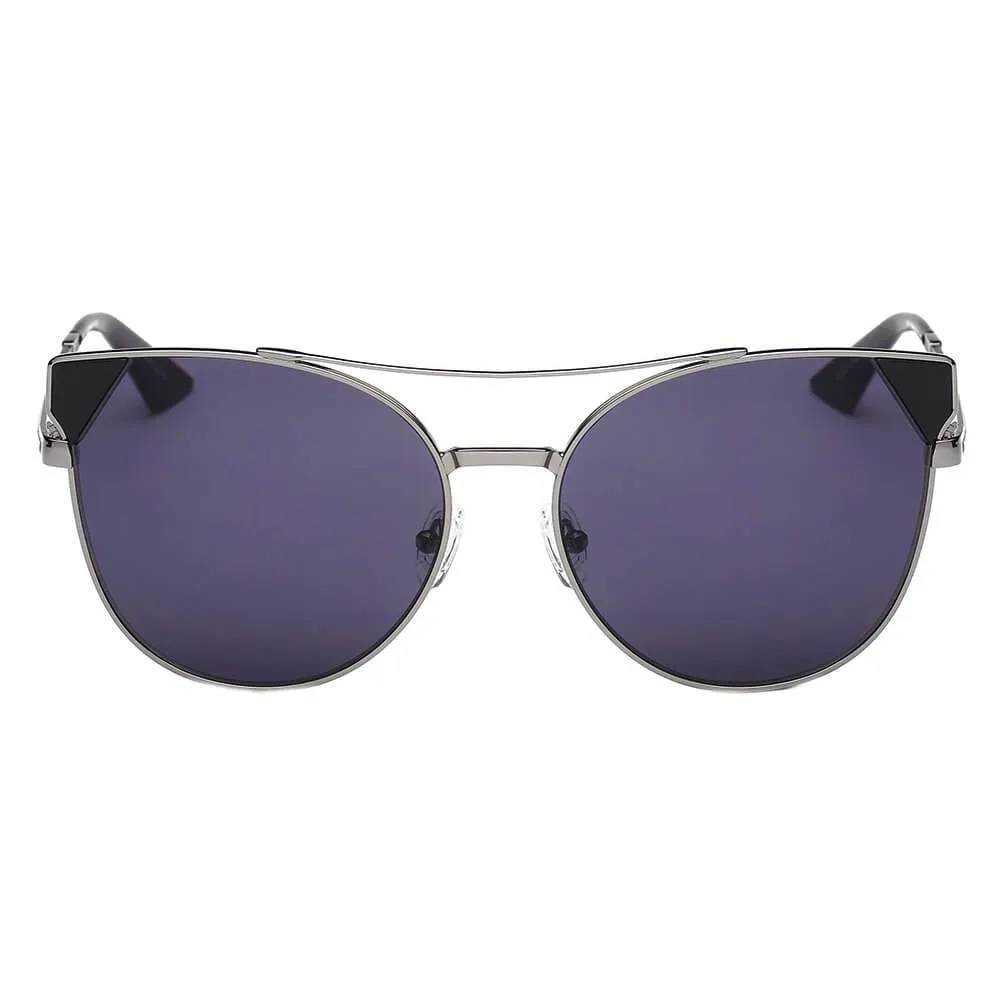 CLARCKSTON | CA02 - Women's Trendy Mirrored Lens Cat Eye Sunglasses