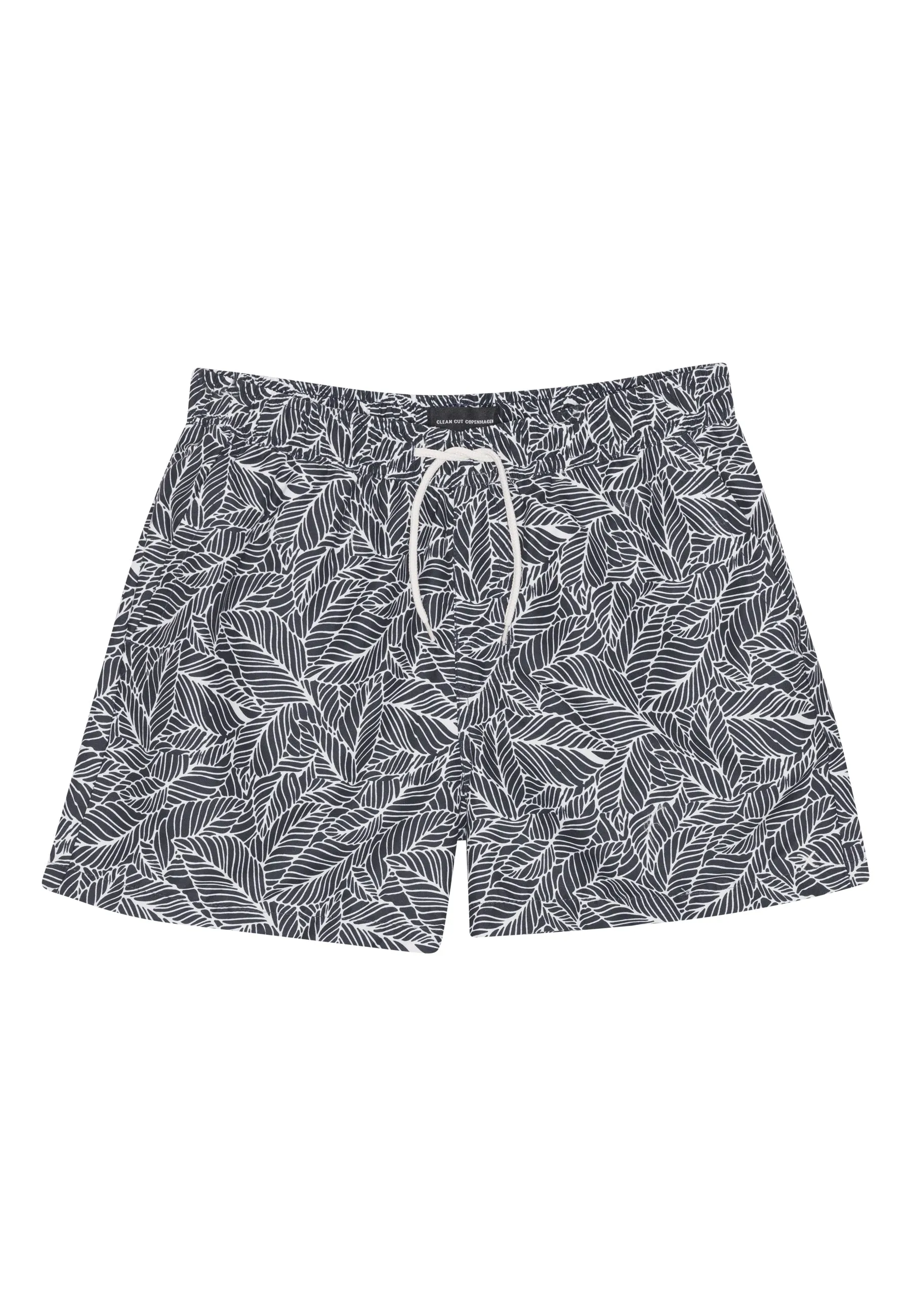 Clean Cut swim shorts - Navy Leaf
