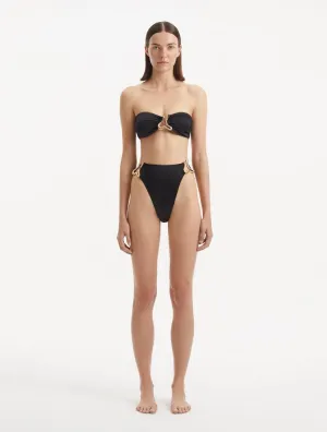 Clyde Black Bikini Set