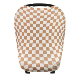 Copper Pearl Knit Car Seat Cover / Rad