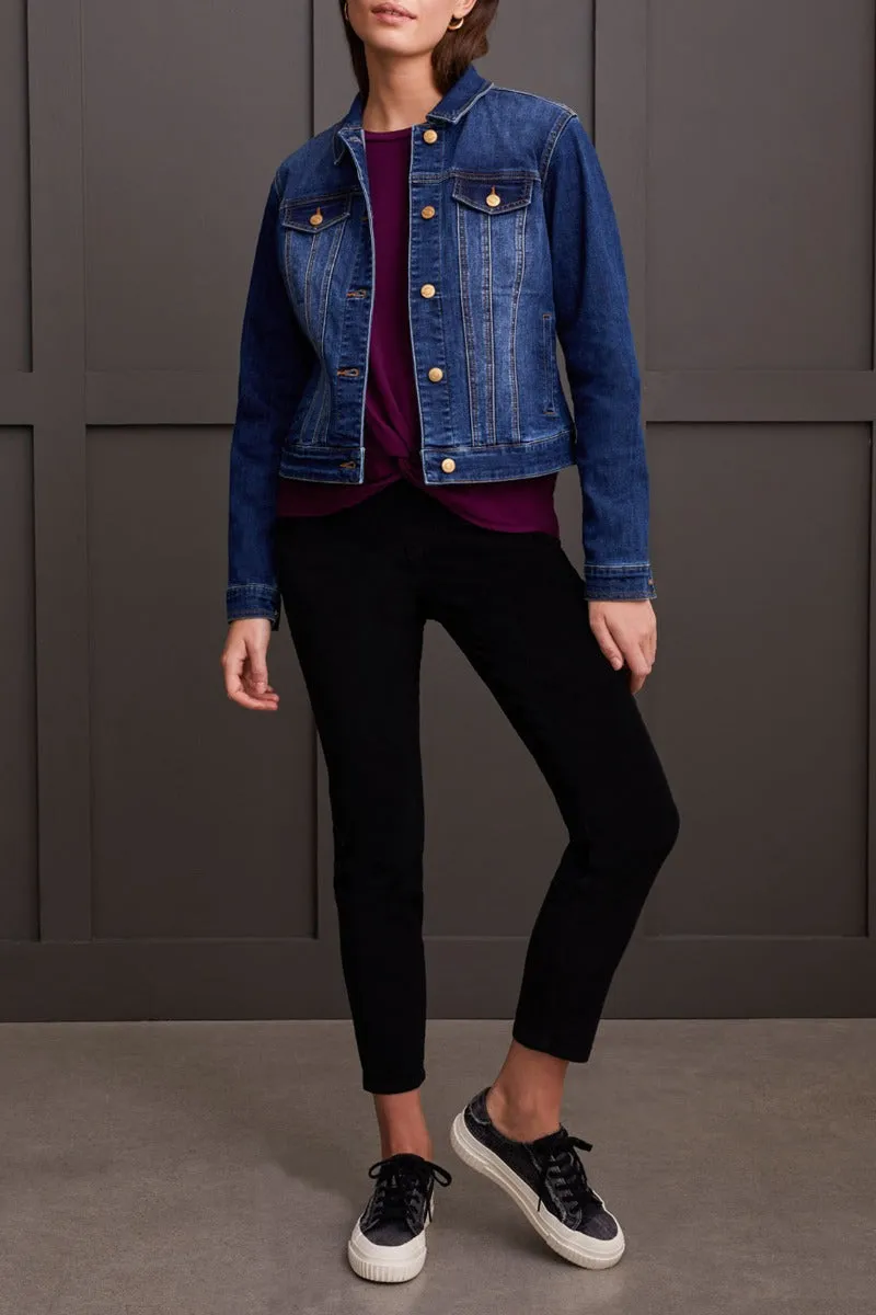 Denim Dark Wash Jean Jacket