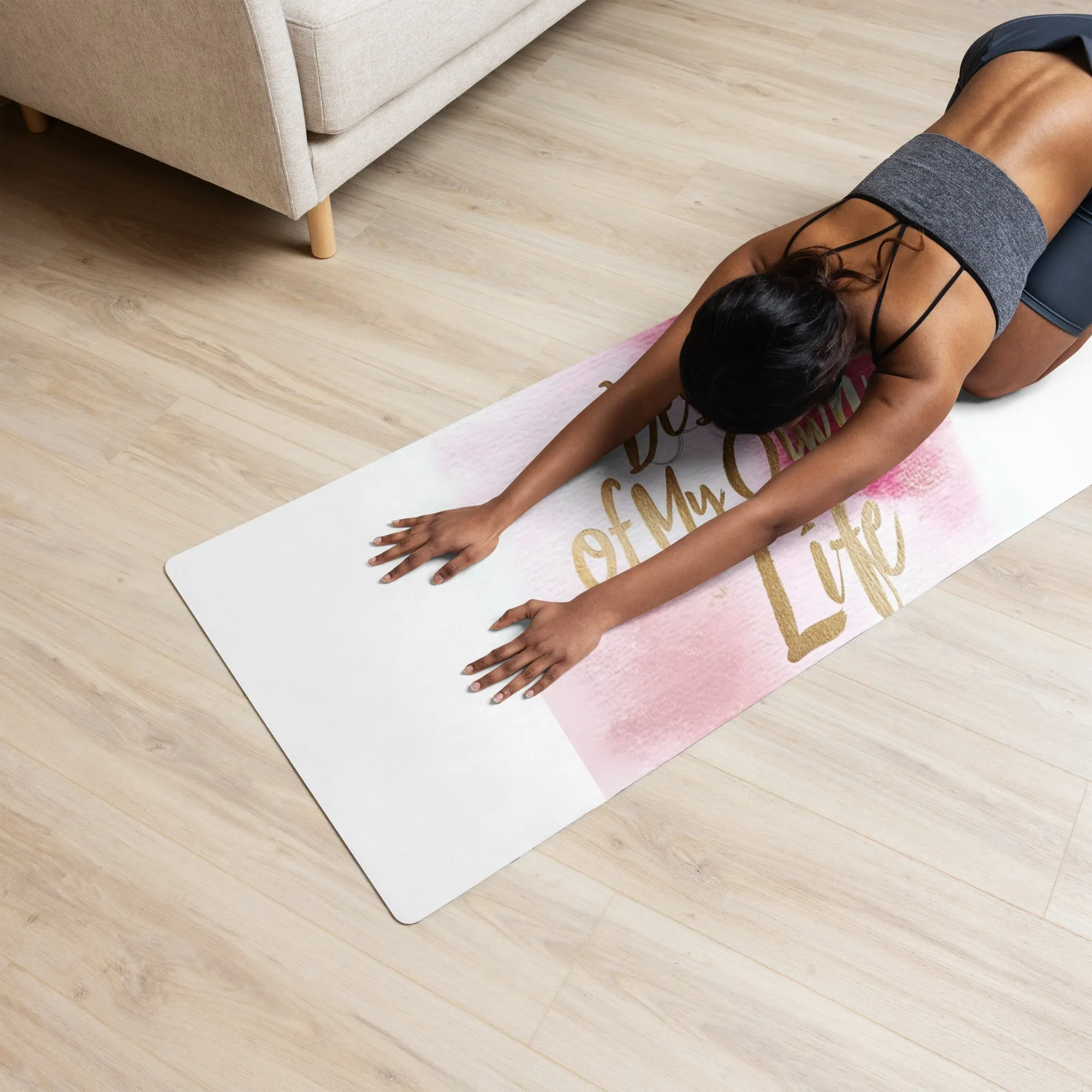 DUO MODERN "Designer Of My Own Life" Yoga Mat