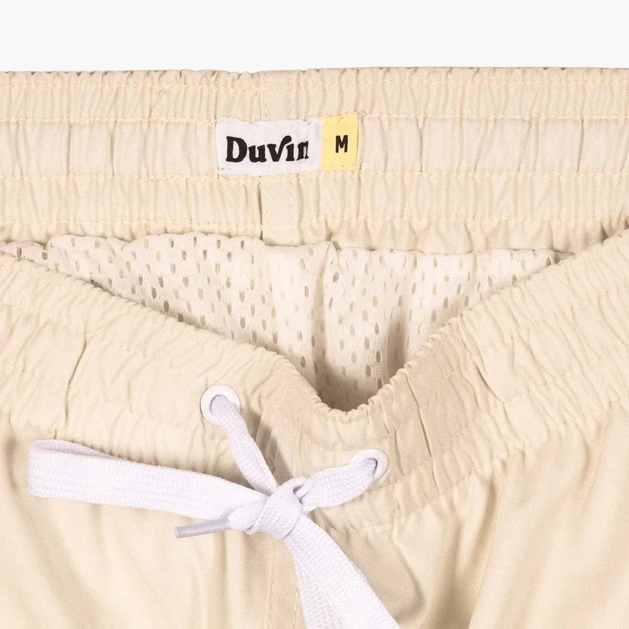 Duvin - "Palm" Swim Short Swim Short (Antique) - Polyester Spandex Stretchy