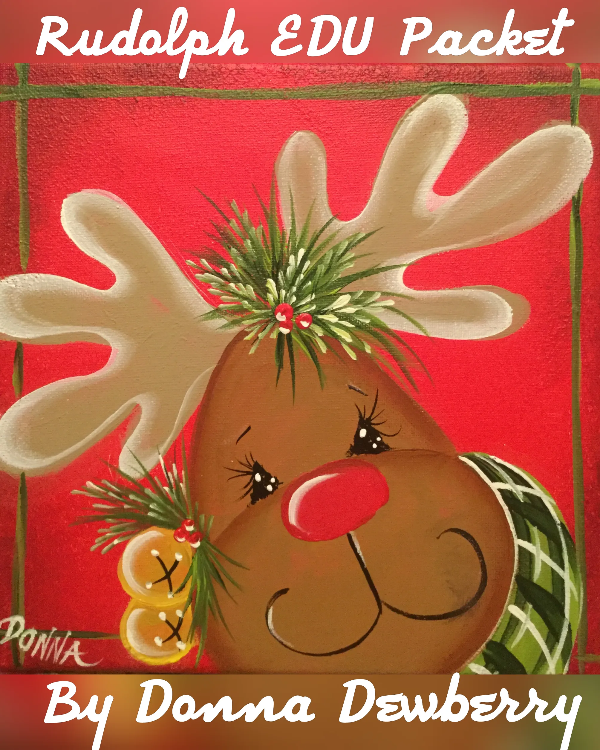 EDU Packets (Painting Parties), Set of 4, Series 4 (Holiday) 2017
