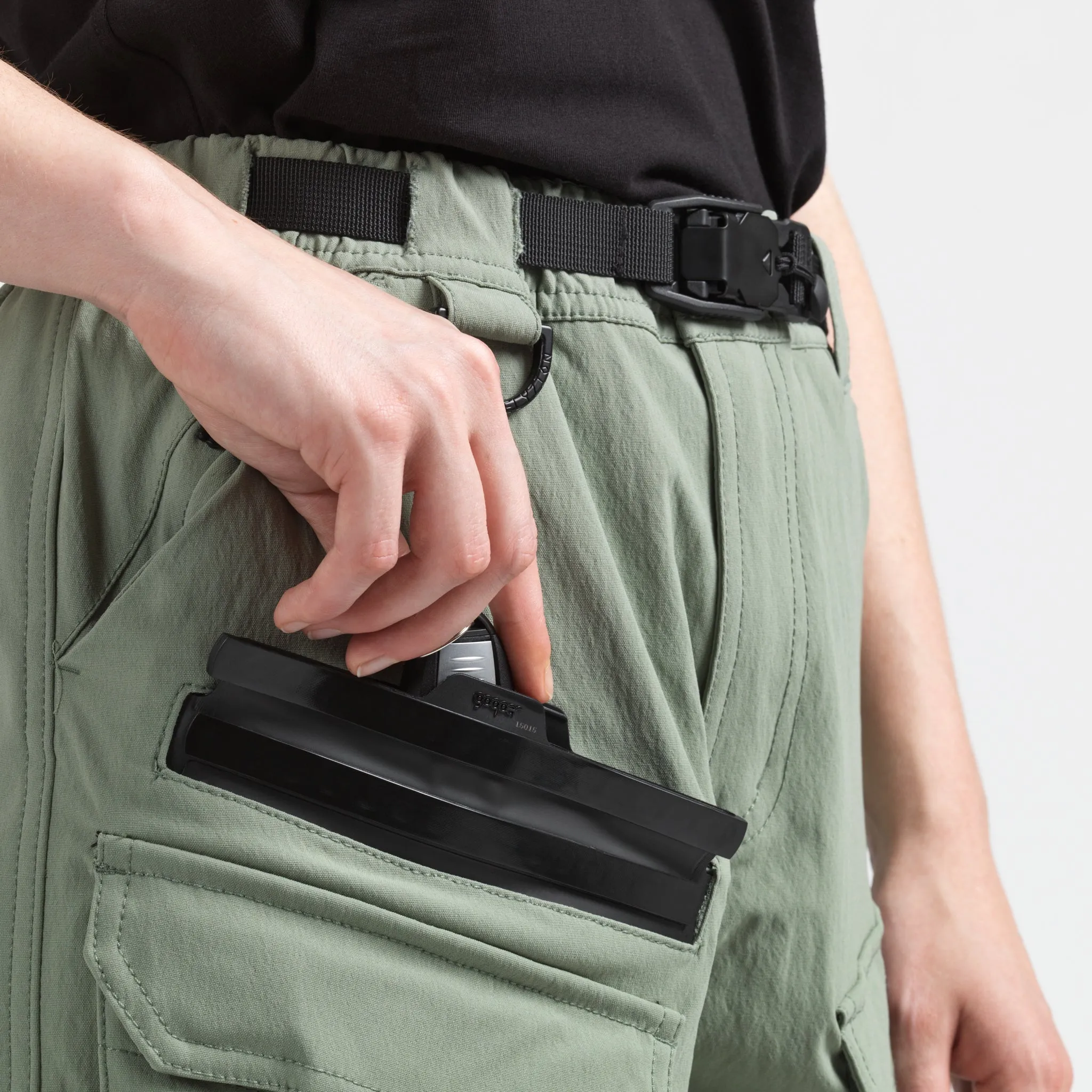 Elyzion "Yangzi" Cargo Shorts - Coffee Quartz