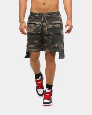 ENES Kraven Cargo Shorts Woodland Camo