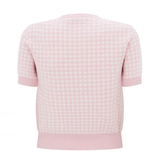 Epoca Gingham Knitted Top