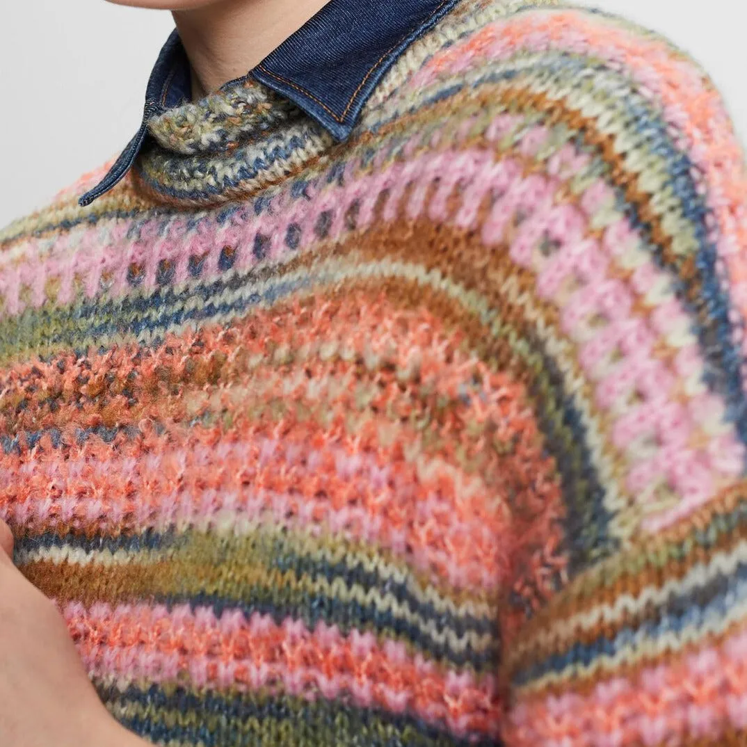 Esprit Striped Wool-Blend Sweater